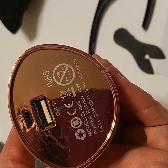 Wireless USB Auto Hair Curler Travel Small Compact Chargeable - Picture 3 of 6